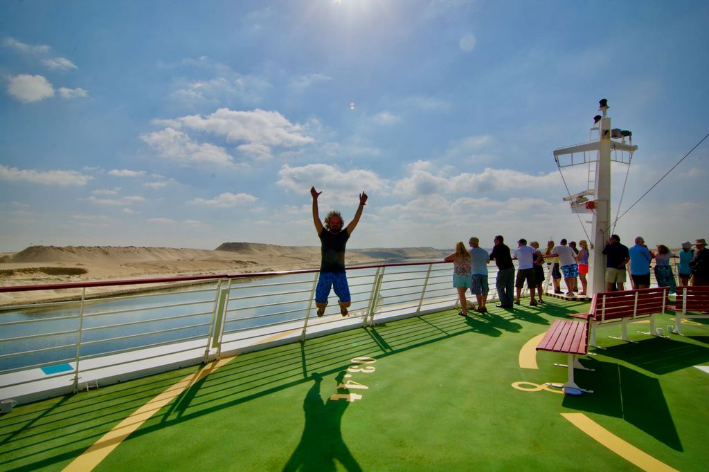 Image for Jumping in the Suez Canal