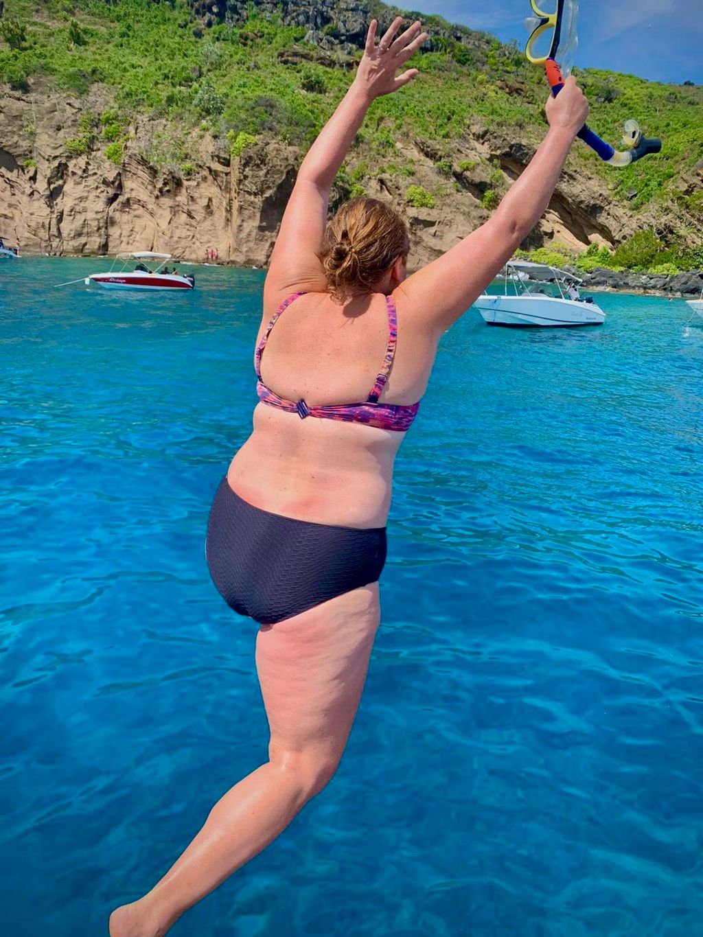 J. jumping in Coin de Mire