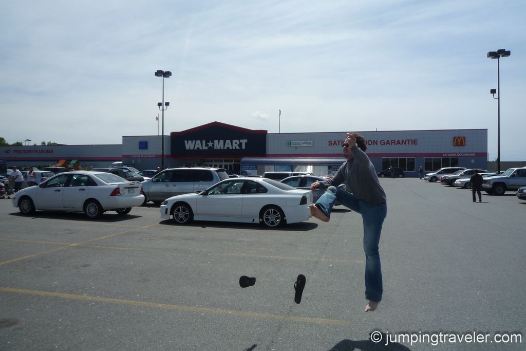 Image for Jumping in front of Wall*Mart