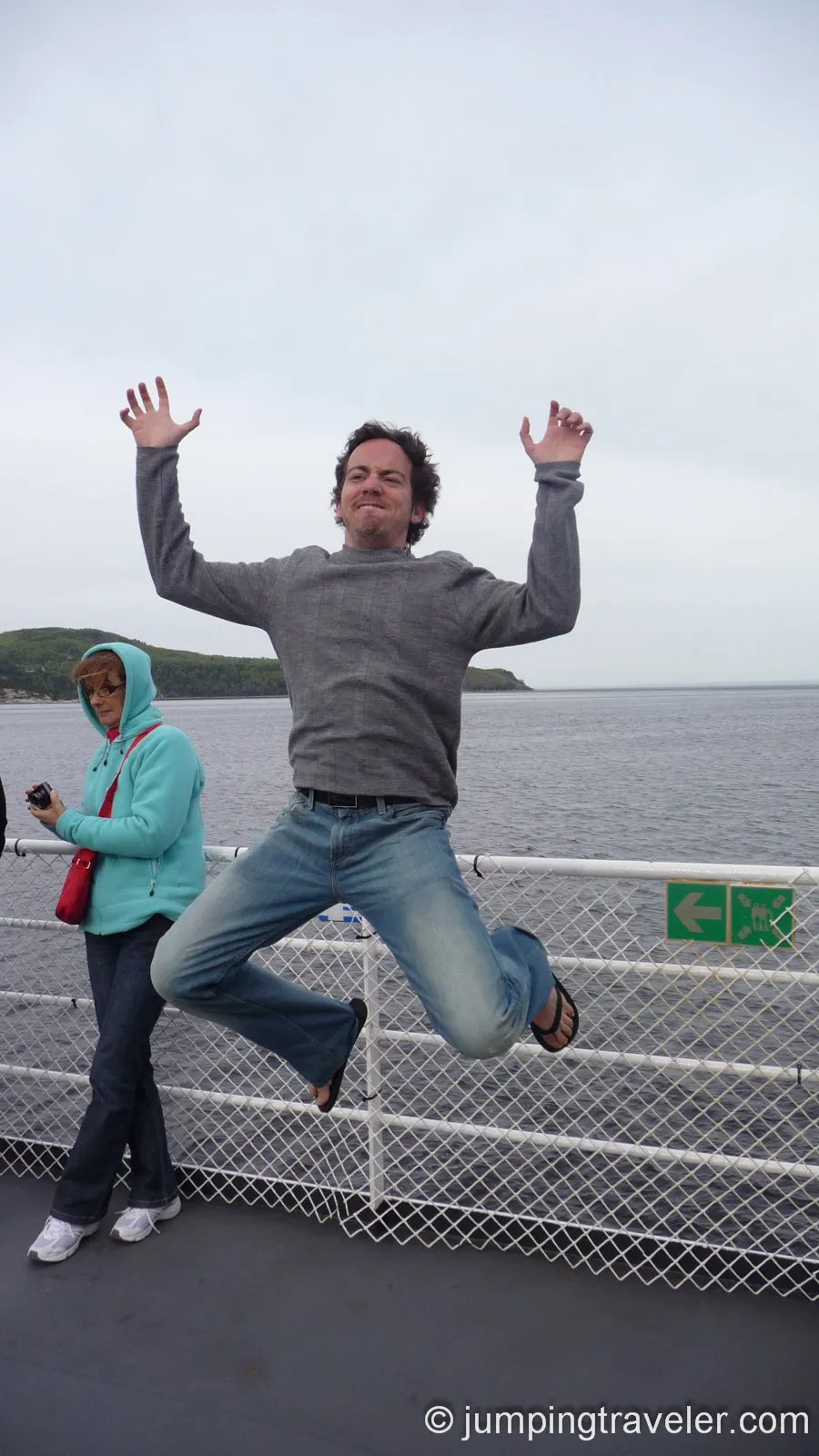 Image for Jumping on the Ferry to Tadoussac