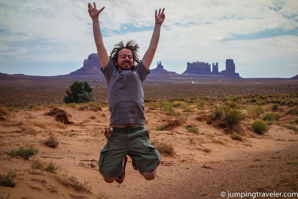 Image for Jumping in Monument Valley