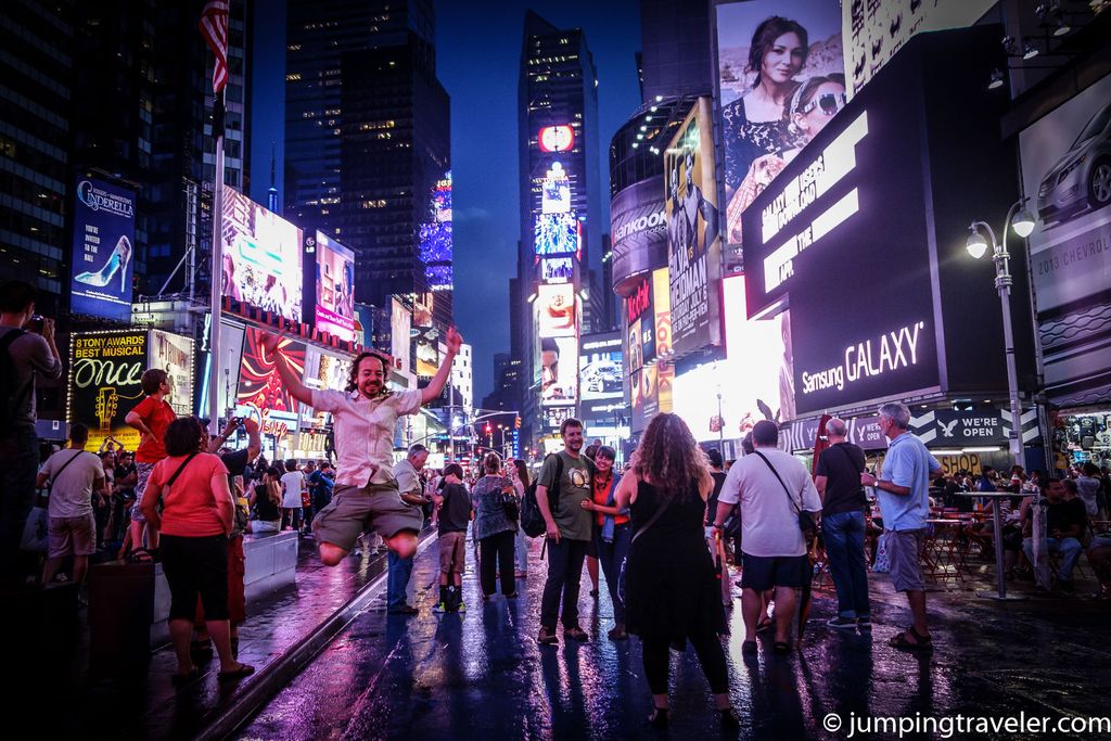 Image for Jumping in Times Square