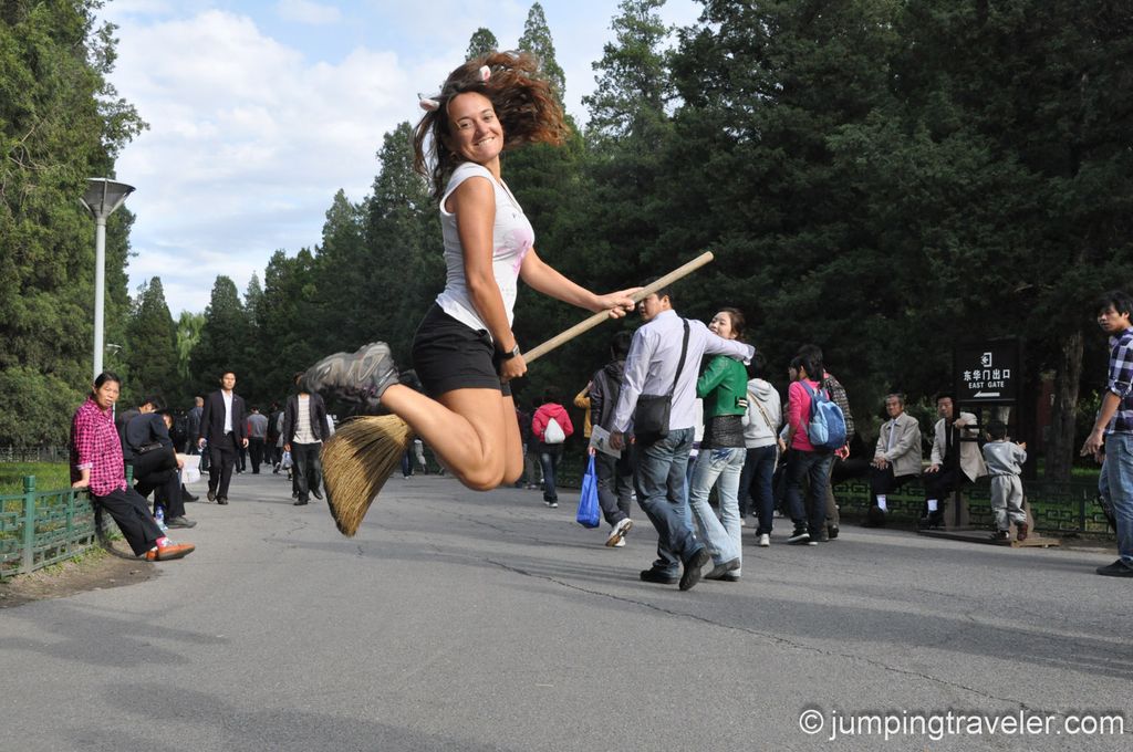Witch Jumping in Beijing