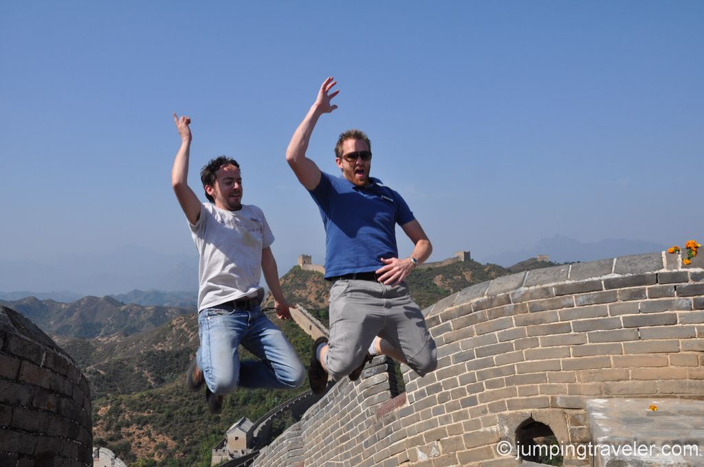 Jumping on the Great Wall