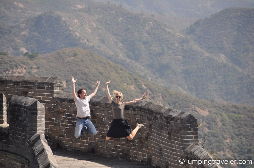 Jumping on the Great Wall