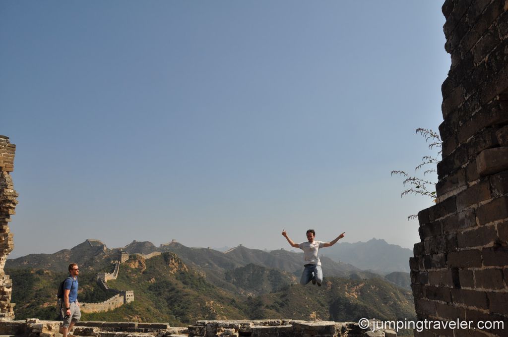 Jumping on the Great Wall