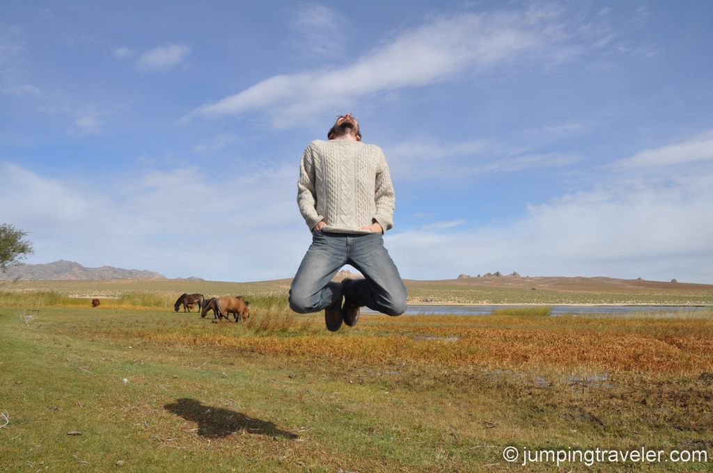 Image for Jumping around Kharkhorin