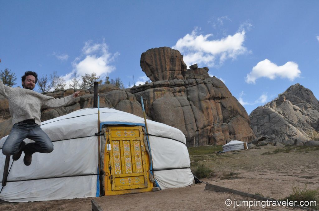 Image for Jumping in Terelj National Park