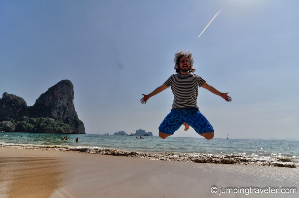 Image for Jumping on Railay Beach