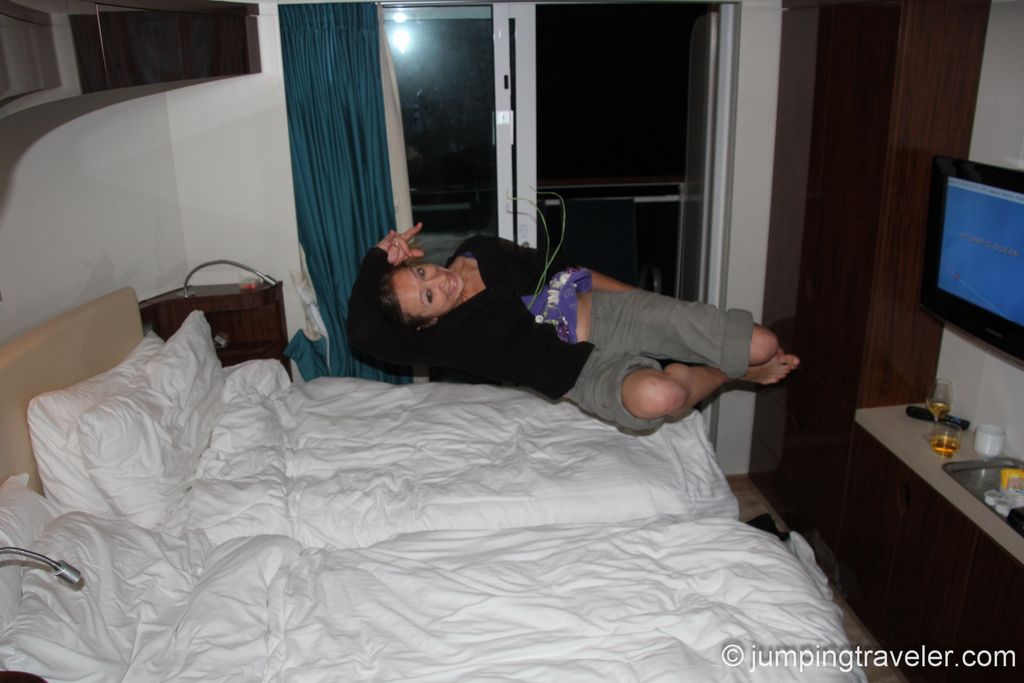 Bed Jumping on Norwegian Epic