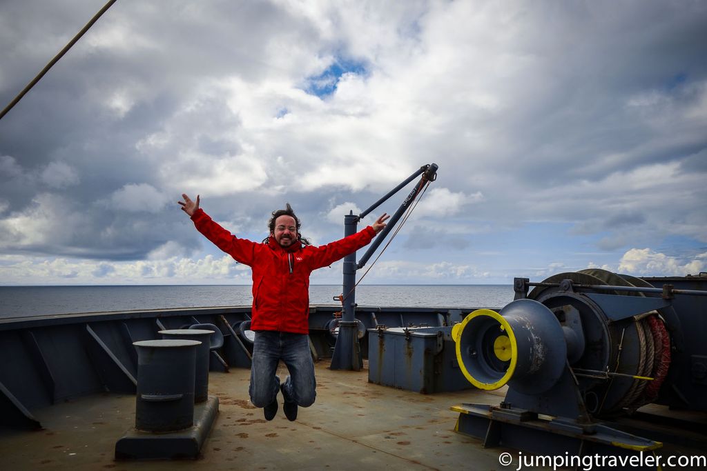 Image for Jumping in the middle of the Atlantic