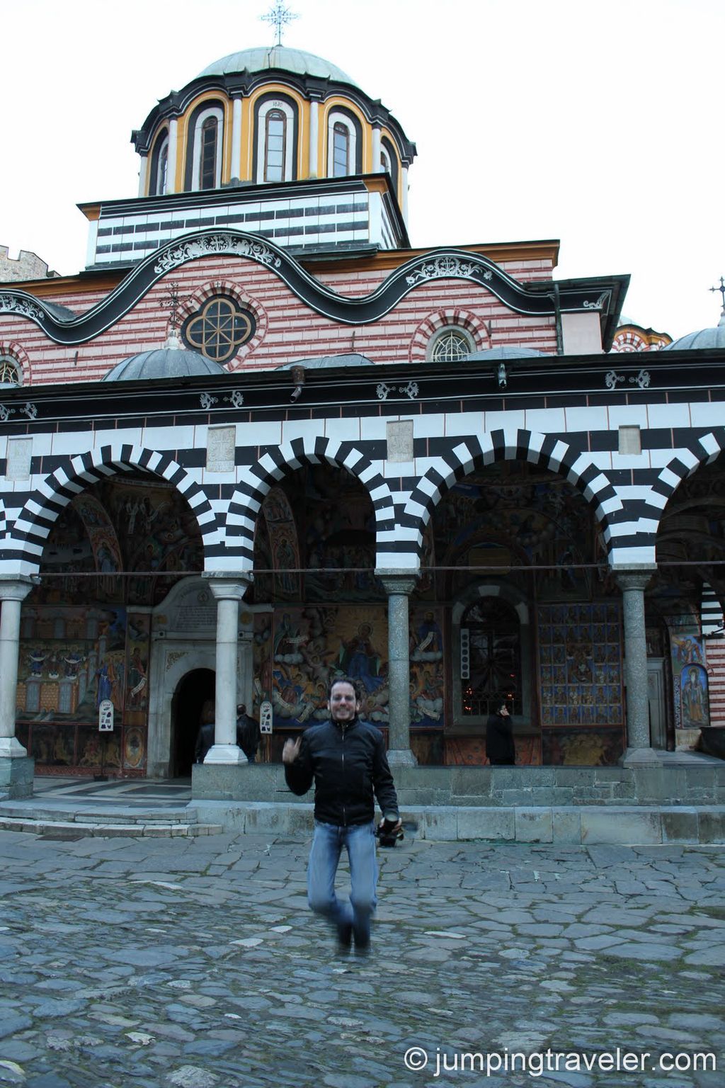 Image for Jumping at Rila Monastery