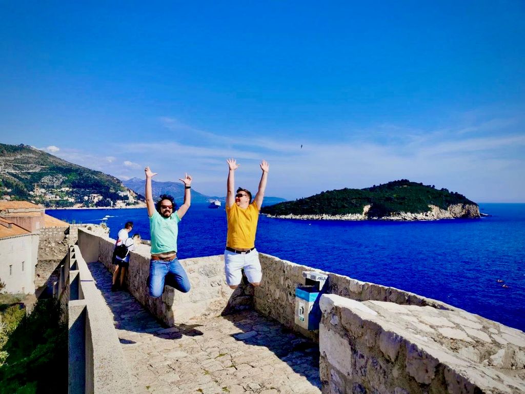 Image for Jumping in Dubrovnik