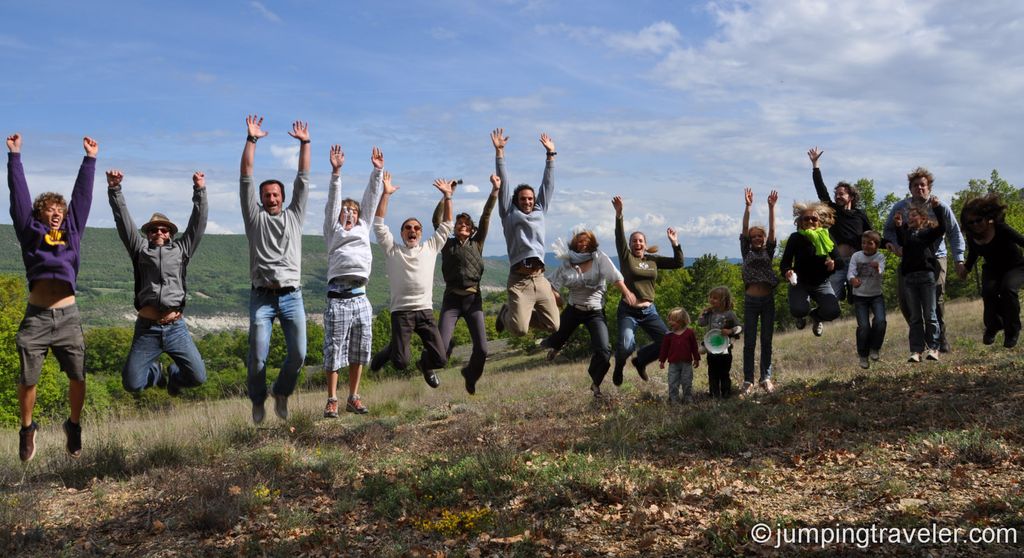 Image for Is this Becoming a Tradition? Family Jumping for Easter!