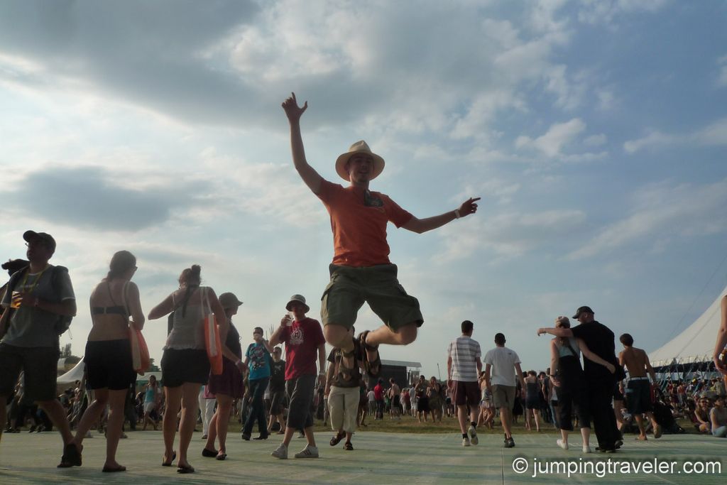Image for Jumping at the Solidays Music Festival
