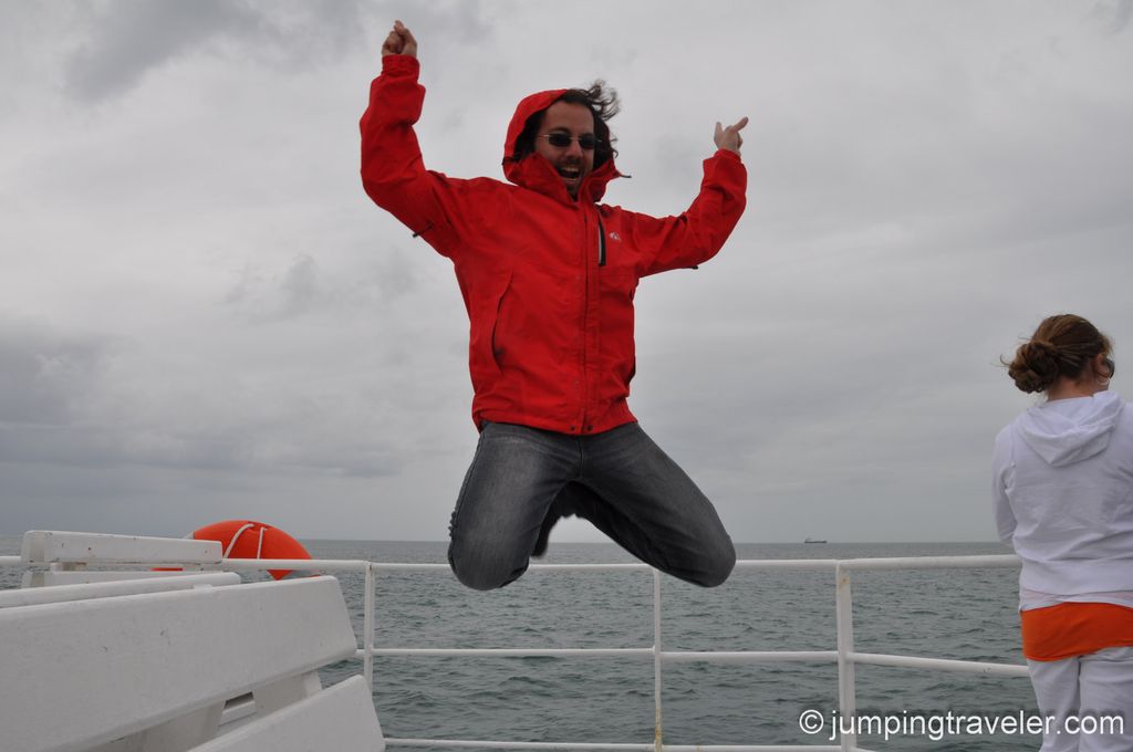 Jumping in Saint-Malo