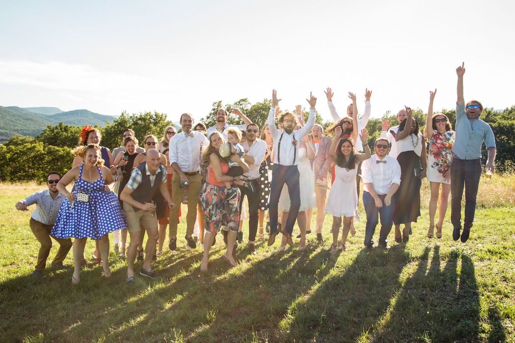 Wedding Group Jump try number 1