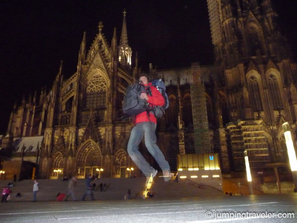 Image for Paris-Shanghai Trip Begins: Jumping in Cologne