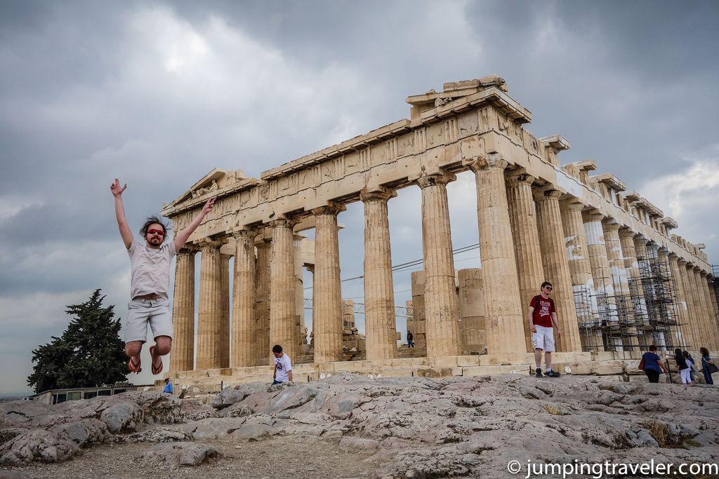 Image for Jumping in Front of the Acropolis