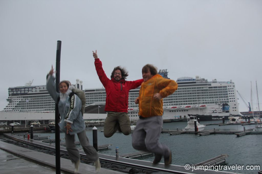 Image for Jumping in Azores during Transatlantic