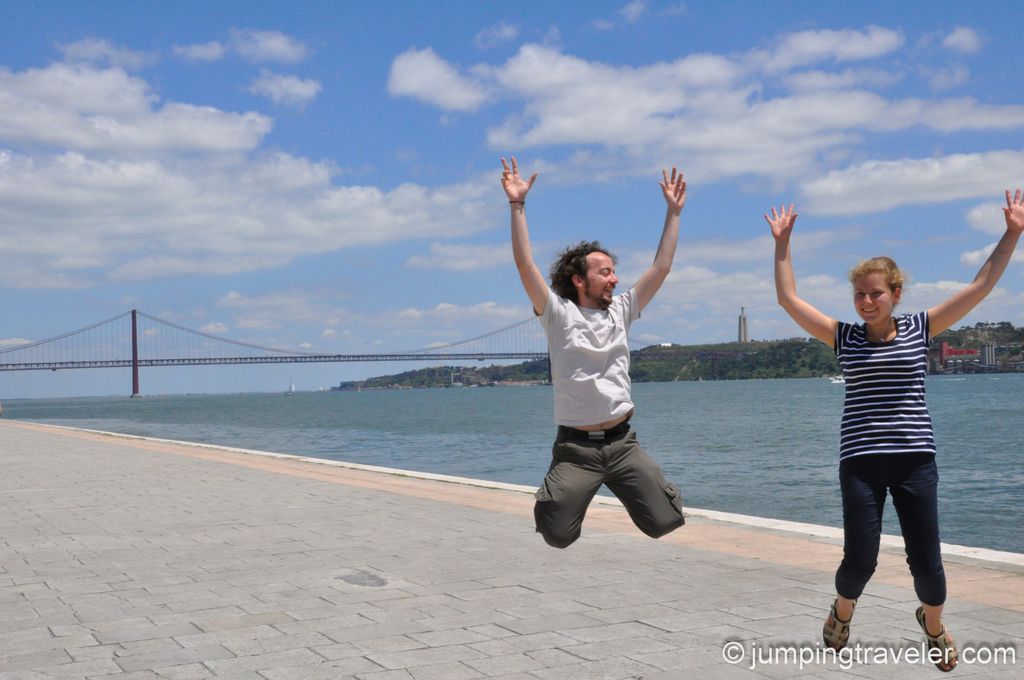 Jumping in Belém