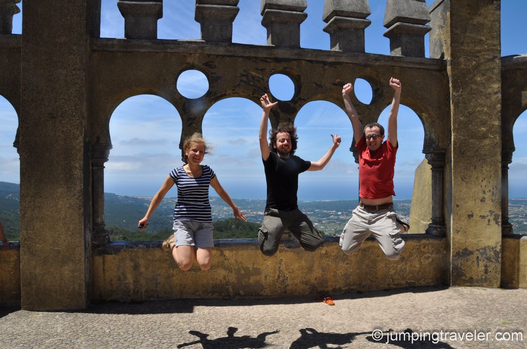 Image for Jumping at the National Palace of Pena