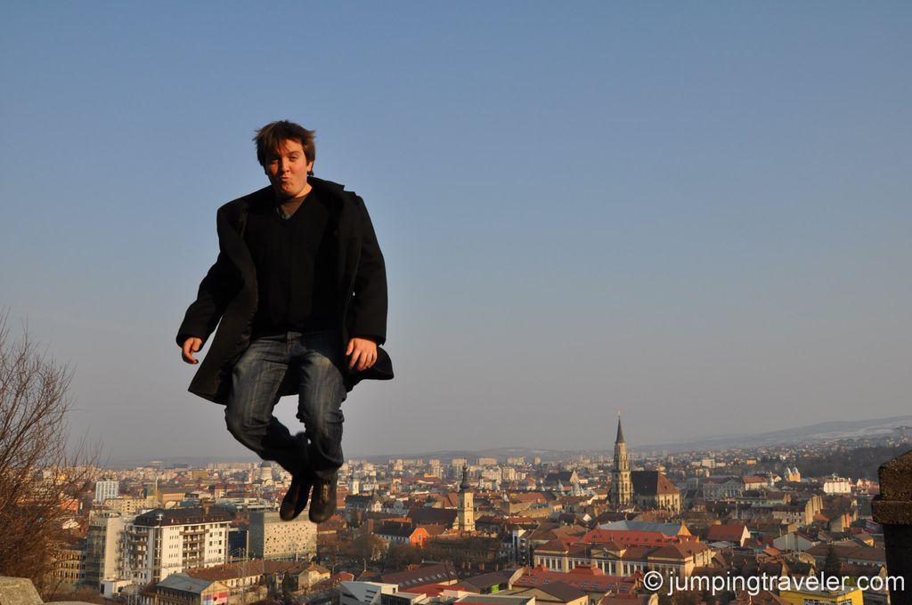 Jumping in Cluj Napoca
