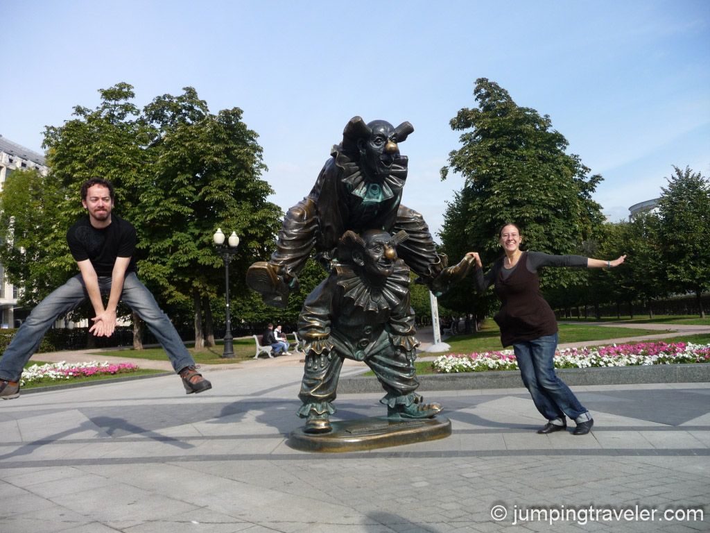 Image for Just arrived and already jumping in Moscow