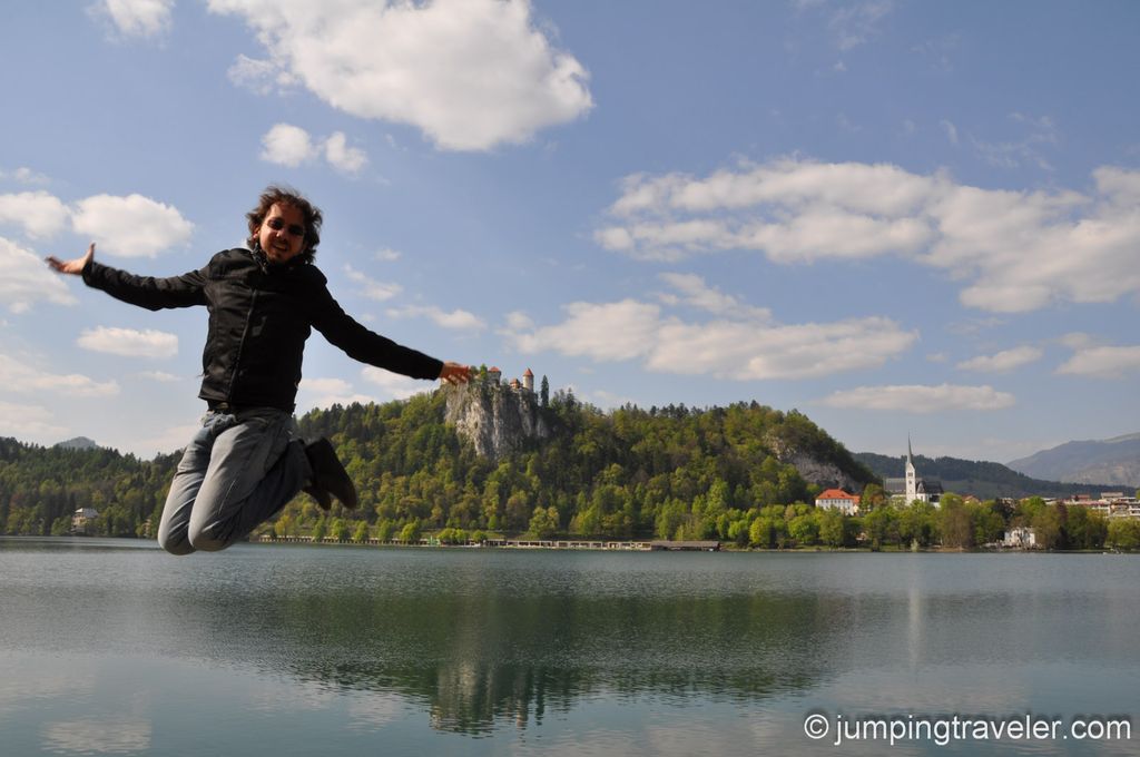 Image for Trying new Jumping styles in Bled