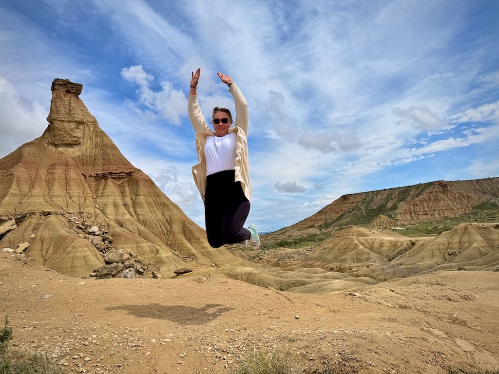 Image for Jumping in Bárdenas Reales