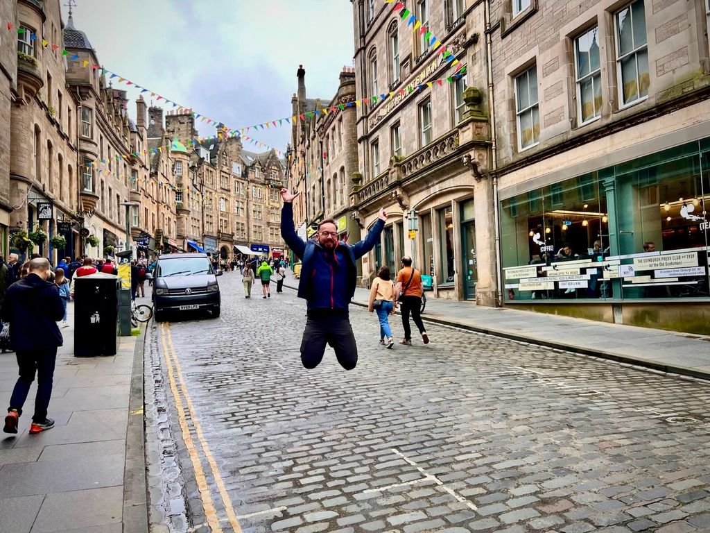 Image for Jumping in Edinburgh