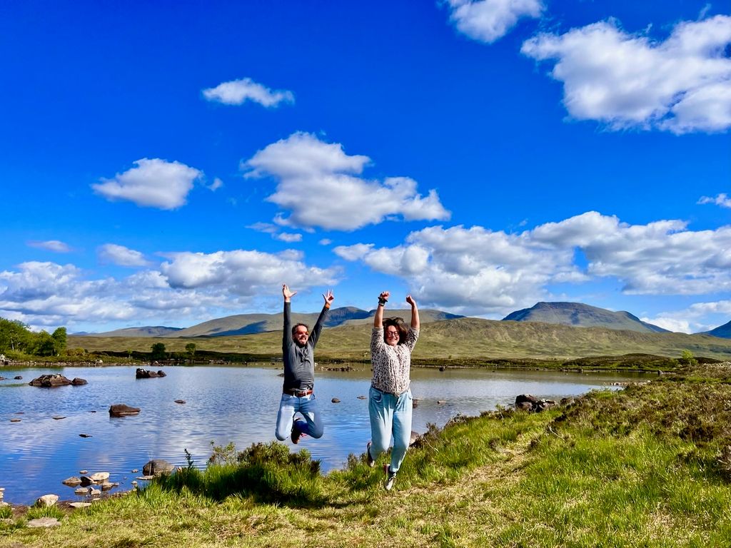 Image for Jumping around Loch Ba